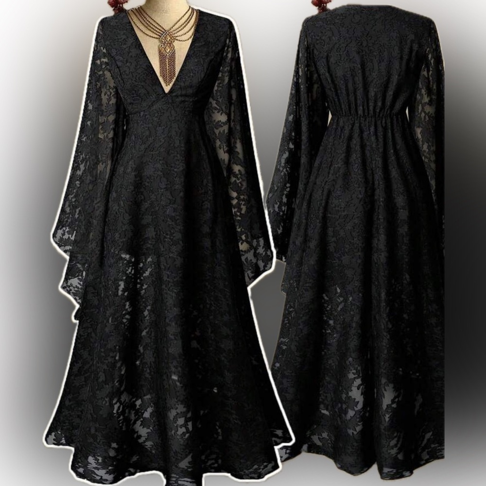 🖤 PLUS Lace Dress 🖤